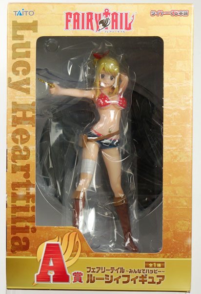Taito Taito Kuji Honpo FAIRY TAIL Vol.2 -Minna de Happy- A Prize - Lucy Figure (Game-prize)