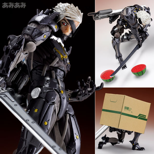 Kaiyodo Revoltech Yamaguchi No.140 METAL GEAR RISING REVENGEANCE - Raiden