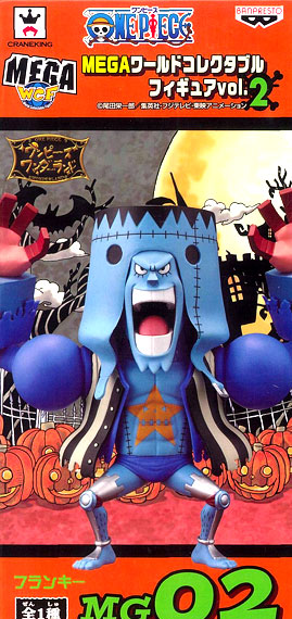 Banpresto ONE PIECE MEGA World Collectable Figure Vol.2 MG02 Franky Bild 1