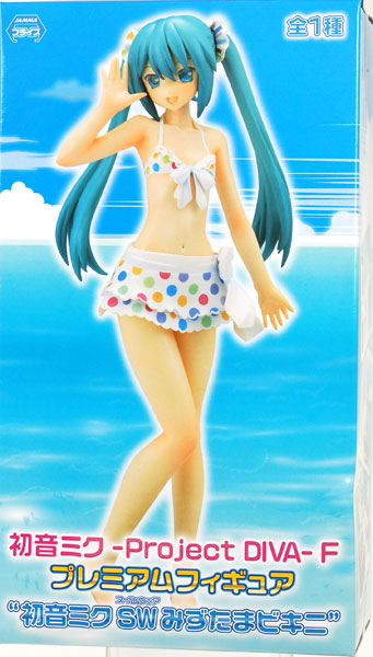 SEGA Hatsune Miku -Project DIVA- F Premium Figure "Hatsune Miku SW Polka Dot Bikini" (Game-prize) Bild 1