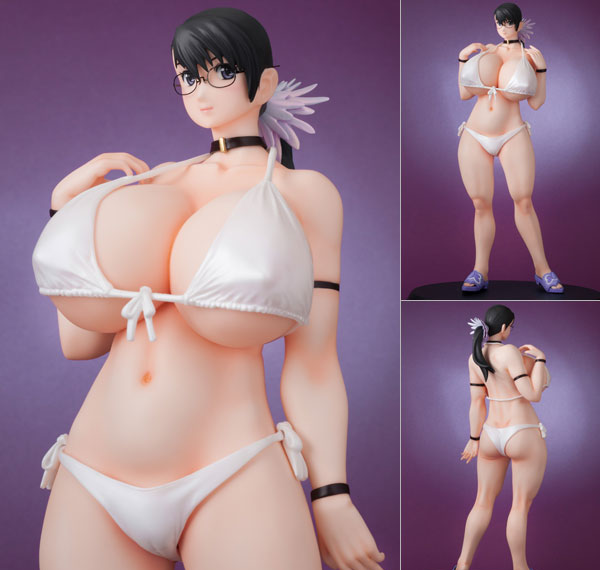Daiki Kougyou Queen's Blade - Weapon Merchant "Cattleya" White Swimsuit Ver. 2 1/5 Complete Figure รูปภาพ 1