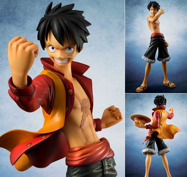 MegaHouse Portrait.Of.Pirates 원피스 "에디션-Z" 몽키 디. 루피 1/8 완성형 피규어 이미지 1