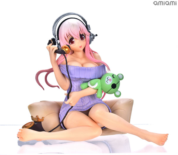 FuRyu 슈퍼 소니코 소니코짱 생활 밀착 취재 스페셜 피규어 -수다 타임- (게임경품)
