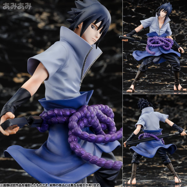 MegaHouse G.E.M. Series - NARUTO Shippuden: Sasuke Uchiha Complete Figure