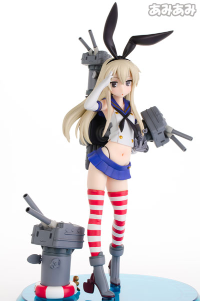 HobbyJAPAN Kantai Collection -Kan Colle- Shimakaze Limited Edition w/Shimakase Military Patch 1/8 Complete Figure [HobbyJAPAN Exclusive]