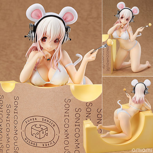 WING SUPER SONICO - 슈퍼 소니코 마우스 ver. 1/7 완성품 피규어