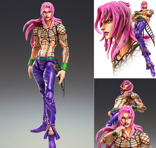 Medicos Entertainment Super Action Statue -JoJo's Bizarre Adventure Part.V 63. Diavolo (Hirohiko Araki Specified Color)