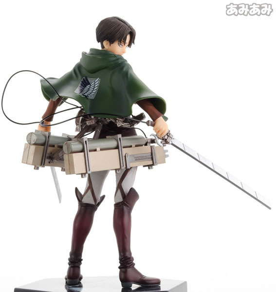 Banpresto Ichiban Kuji Attack on Titan -Kuji Dakkan Sakusen- A Prize - Levi Figure Maneuver Gear ver. (Game-prize)