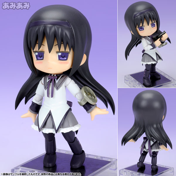 Kotobukiya Cu-poche - Puella Magi Madoka Magica the Movie: Homura Akemi Posable Figure