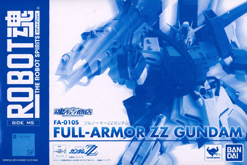 Bandai Robot Spirits -SIDE MS- FA-010S Full Armor ZZ Gundam [Tamashii Web Exclusive]