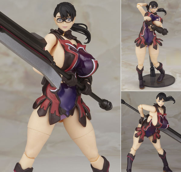 Kaiyodo Legacy of Revoltech LR-004 Queen's Blade Series -  Weapon Merchant Cattleya gambar 1