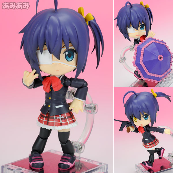 Kotobukiya Cu-poche - Chuunibyou demo Koi ga Shitai! REN: Rikka Takanashi Posable Figure image 1