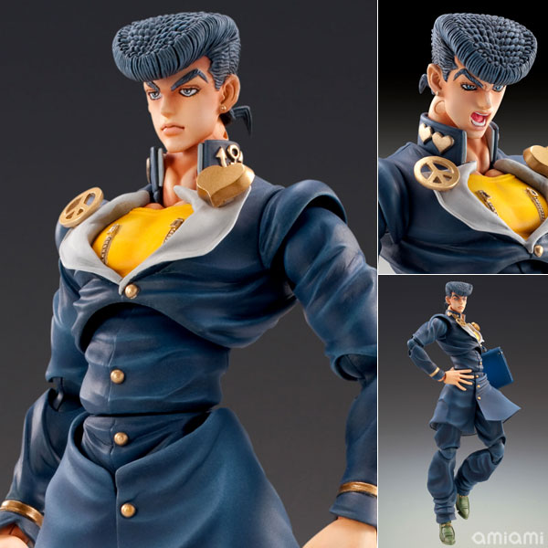 Medicos Entertainment Super Action Statue - JoJo's Bizarre Adventure Part.IV 15. Josuke Higashikata (Hirohiko Araki Specified Color) image 1