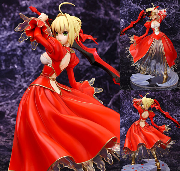Kotobukiya Fate/EXTRA - Saber Extra 1/7 Complete Figure Bild 1