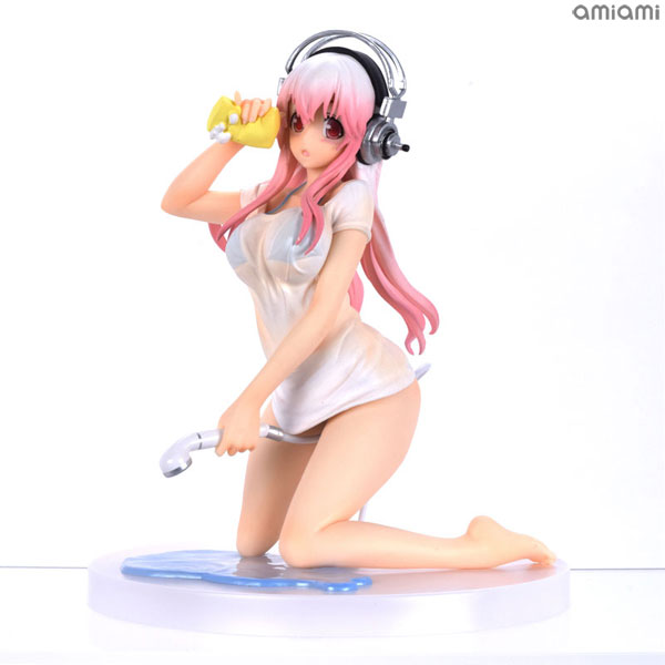 FuRyu Super Sonico Sonico-chan Seikatsu Micchaku Shuzai Special Figure -Ofuro ga PikaPika Time- (Game-prize)