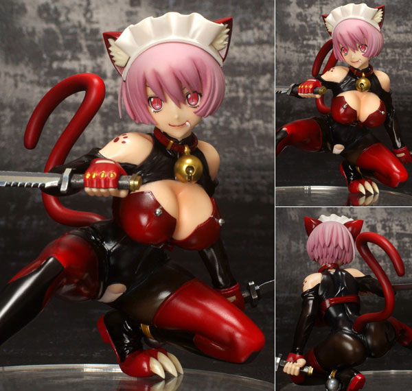 Lechery Fairy Tale Figure Villains Vol.02 Cheshire Cat, the Assassin Heart Red Maid ver. 1/7 Complete Figure รูปภาพ 1