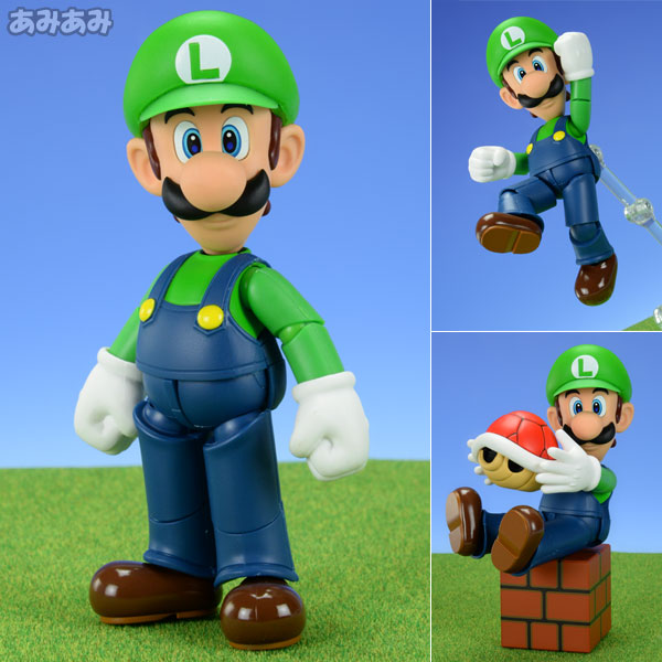 Bandai S.H. Figuarts - Luigi "Super Mario" image 1