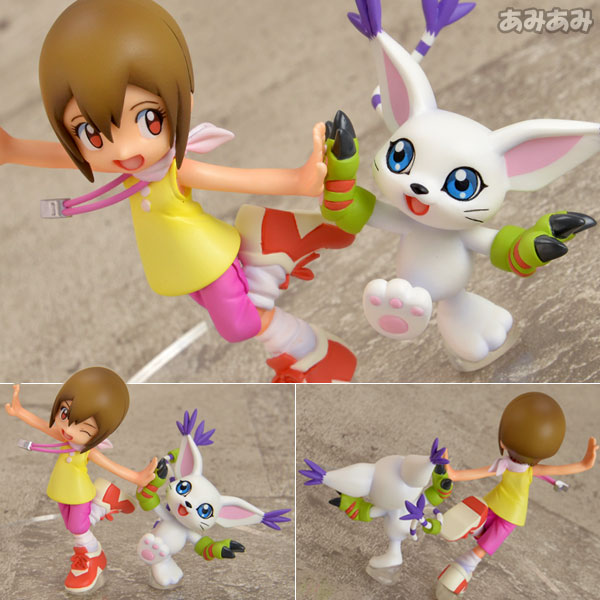 MegaHouse G.E.M. Series - Digimon Adventure: Hikari Yagami & Tailmon 1/10 Complete Figure (w/First Press Bonus: Digimon Card) gambar 1