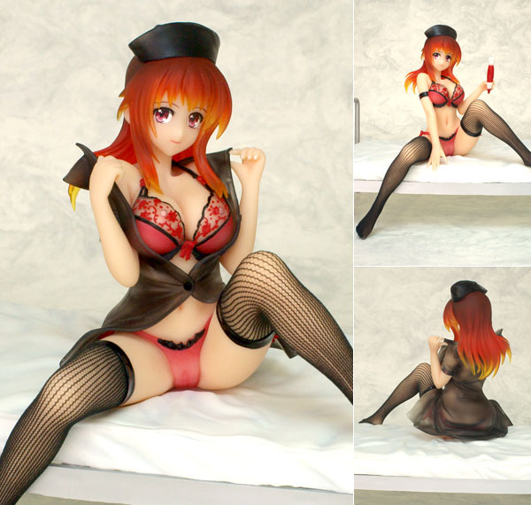 Lechery Daydream Collection Vol.11 ER Nurse Miu ver.1.5 Black 1/6 Complete Figure รูปภาพ 1