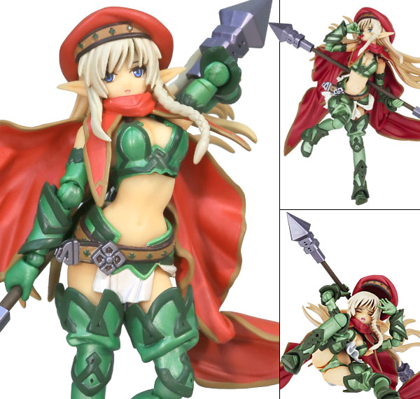 Kaiyodo Legacy of Revoltech LR-019 Queen's Gate 시리즈 - 파이팅 마스터 "알레인"