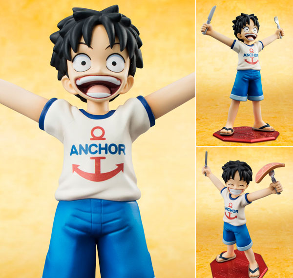 MegaHouse Excellent Model MILD P.O.P ONE PIECE Series CB-R1 Monkey D. Luffy 1/8 Complete Figure Bild 1