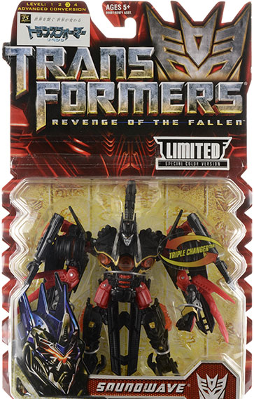 Takara Tomy Transformers: Revenge - Soundwave Black Version [Chara Hobby 2009 Exclusive] gambar 1