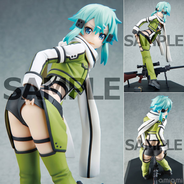 Chara-ani Sword Art Online II - Sinon 1/8 Complete Figure