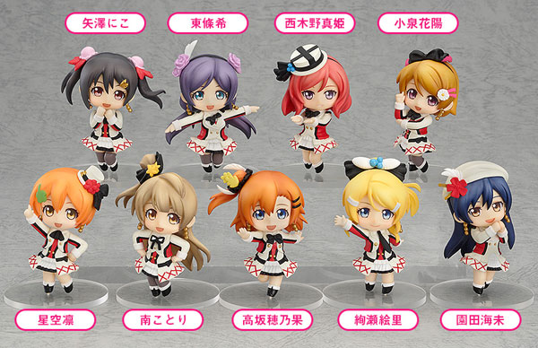 Good Smile Company Nendoroid Petite - Love Live! Sore wa Boku-tachi no Kiseki Ver. All 9 Normal Types + 1 Secret Type Set image 1