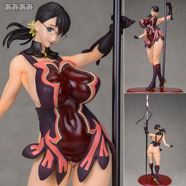 MegaHouse Excellent Model LIMITED Queen's Blade EX Weapon Merchant "Cattleya" Jounetsu no Aka Futatabi 1/8 Complete Figure (Miyazawa Model Limited Distribution)