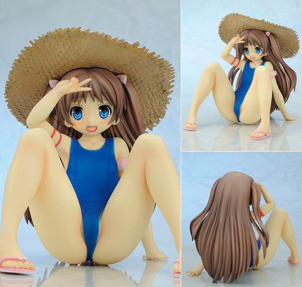 Q-six Monobeno - Natsuha Sawai happy smile ver. 1/5.5 Complete Figure รูปภาพ 1