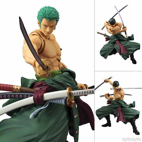 MegaHouse Variable Action Heroes - ONE PIECE: Roronoa Zoro Action Figure image 1