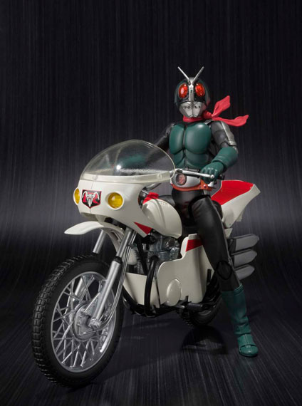 Bandai S.H. Figuarts - Original Kamen Rider 2 & Cyclone-go (Modified Ver.) Set "Kamen Rider" Bild 1