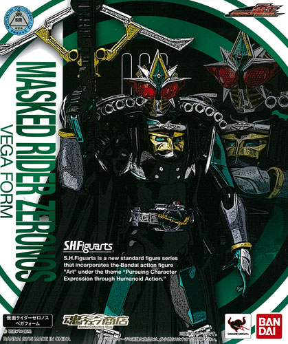 Bandai S.H. Figuarts - Kamen Rider Zeronos Vega Form [Tamashii Web Exclusive] gambar 1