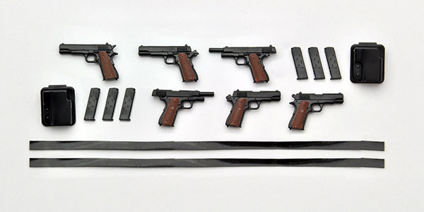Tomytec LittleArmory LA015 1/12 M1911A1 & Commander Type Plastic Model