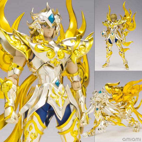 Bandai 세인트 클로스 미스 EX - 사자궁 아이올리아 (신의류) "세인트 세이야: 소울 오브 골드"