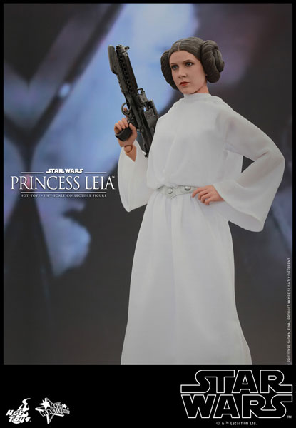 Hot Toys Movie Masterpiece "Star Wars Episode IV: A New Hope" 1/6 Princess Leia gambar 1