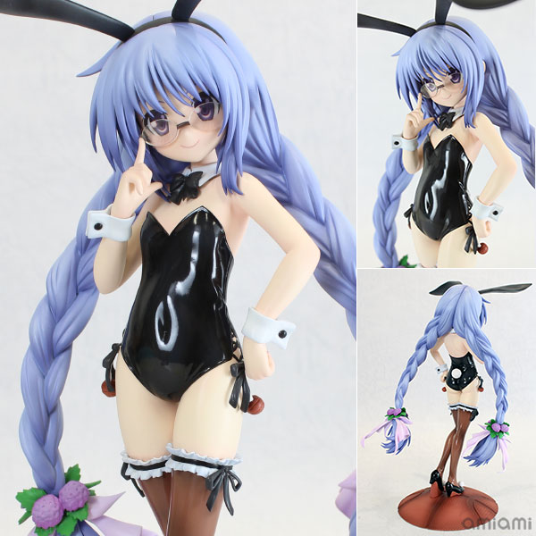 Plum ロウきゅーぶ!SS 永塚紗季 黒うさぎさんVer. 1/7 完成品フィギュア 画像 1