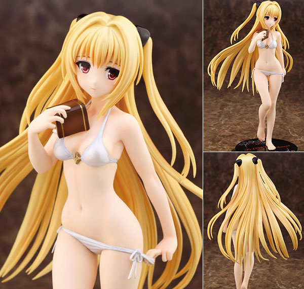 Alphamax To Love-Ru Darkness - Golden Darkness White Swimsuit ver. 1/7 Complete Figure รูปภาพ 1