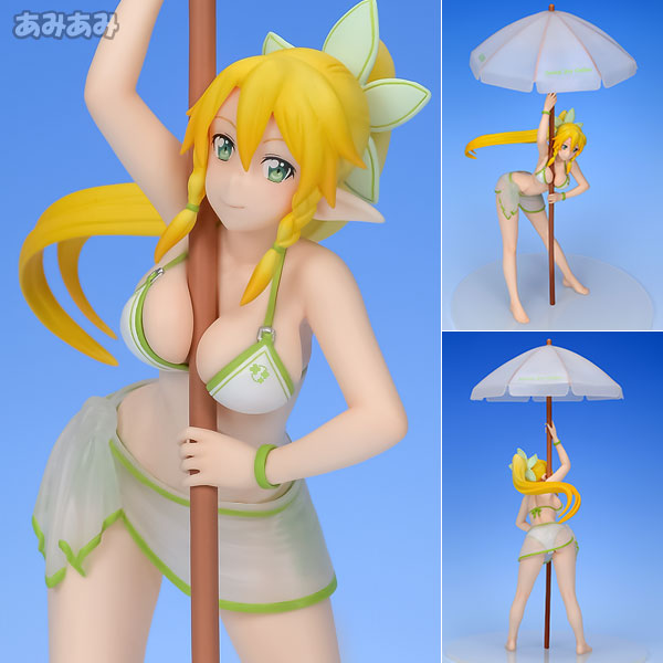 Genco Sword Art Online II - Leafa Sexy Bikini de Parasol Figure 1/7 Complete Figure