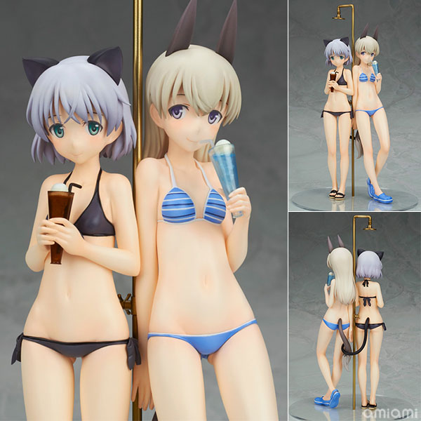 Alter Strike Witches 2 - Sanya & Eila Swimsuit Ver. 1/8 Complete Figure hình ảnh 1