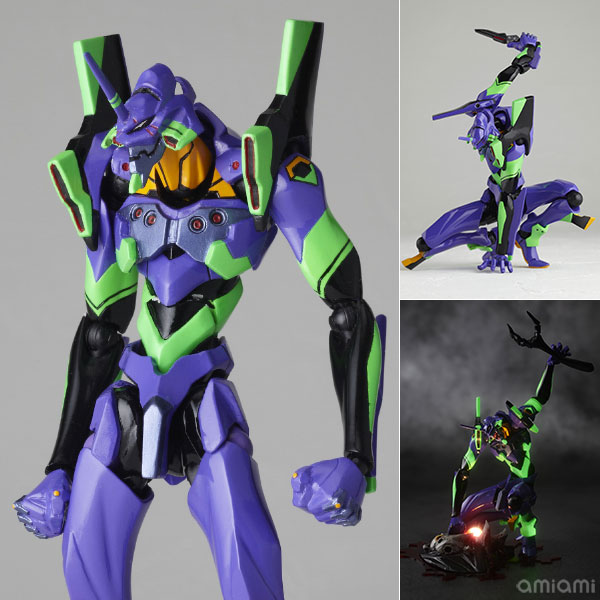 Kaiyodo Legacy of Revoltech LR-048 "Rebuild of Evangelion" EVA-01 Test Type