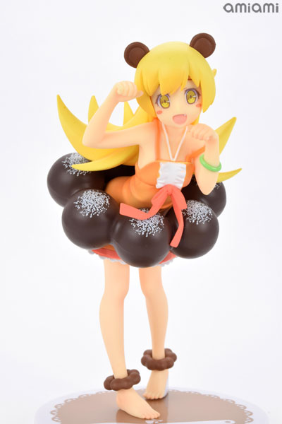 Banpresto Ichiban Kuji Monogatari Series -Oyatsu Time- B Prize - Chocolate ver. Shinobu Oshino Figure (Game-prize)