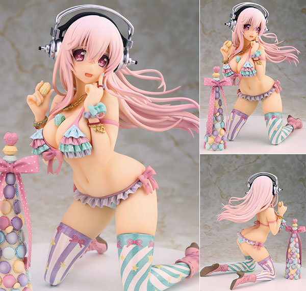 Alphamax Super Sonico with Macaron Tower 1/7 Complete Figure รูปภาพ 1