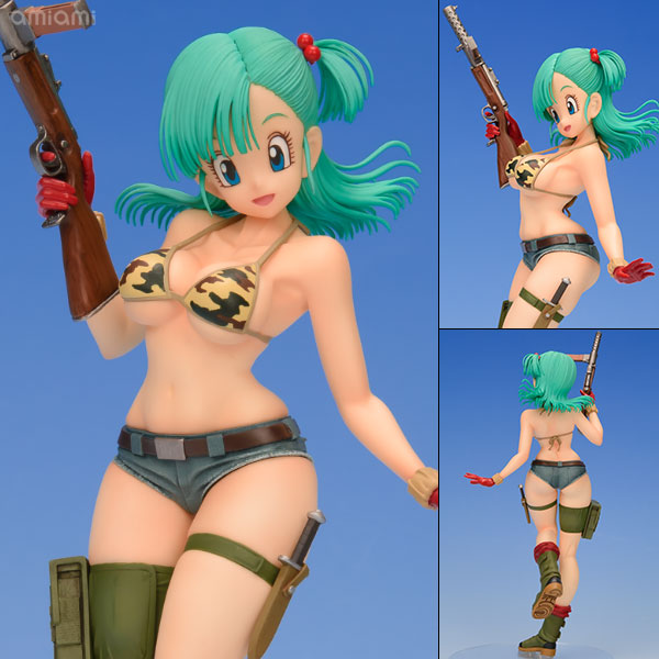 MegaHouse Dragon Ball Gals - Bulma Army Ver. Complete Figure