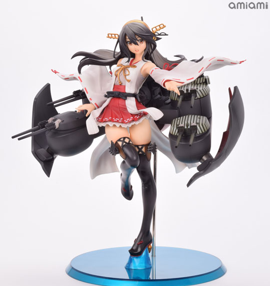 HobbyJAPAN/AMAKUNI Kantai Collection -Kan Colle- Haruna Kai-II Limited Edition 1/7 Complete Figure [Monthly HobbyJAPAN 2016 April & May Issue Mail Order, Particular Shop Exclusive] Bild 1