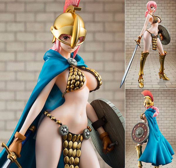 MegaHouse Portrait.Of.Pirates ONE PIECE "Sailing Again" Gladiator Rebecca [Limited Rerelease Edition] 1/8 Complete Figure (Miyazawa Limited Distribution) รูปภาพ 1