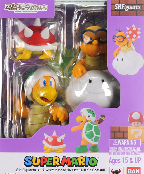 Bandai S.H. Figuarts - Super Mario Asoberu! Play Set E Teki ZoroZoro Shokyuuhen "Super Mario Bros." [Tamashii Web Shoten Exclusive] รูปภาพ 1