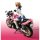 Bandai S.H. Figuarts - Hane Sakura (Uniform) & CB400 SUPER FOUR "Bakuon!!" image 6