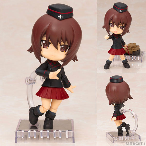 Kotobukiya Cu-poche Girls und Panzer Maho Nishizumi Posable Figure