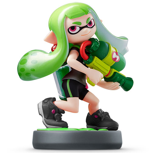 Nintendo amiibo - Girl [Lime Green] (Splatoon Series)